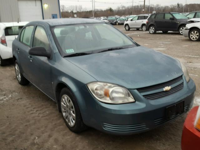 1G1AS58H697277271 - 2009 CHEVROLET COBALT LS GREEN photo 1