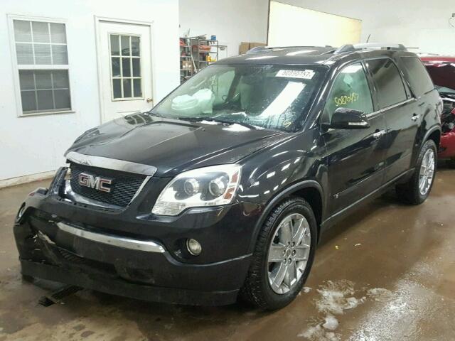 1GKLVNED7AJ121518 - 2010 GMC ACADIA SLT შავი ფოტო 2