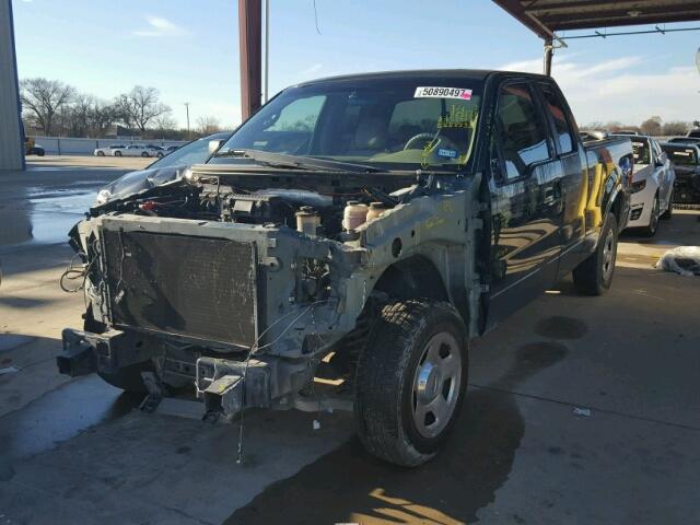 1FTPX12597NA19152 - 2007 FORD F150 GREEN photo 2