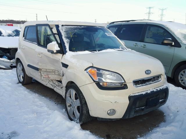 KNDJT2A22B7713113 - 2011 KIA SOUL + WHITE photo 1