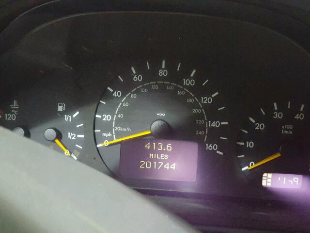 WDBJH82J93X085545 - 2003 MERCEDES-BENZ E 320 4MAT BLACK photo 8