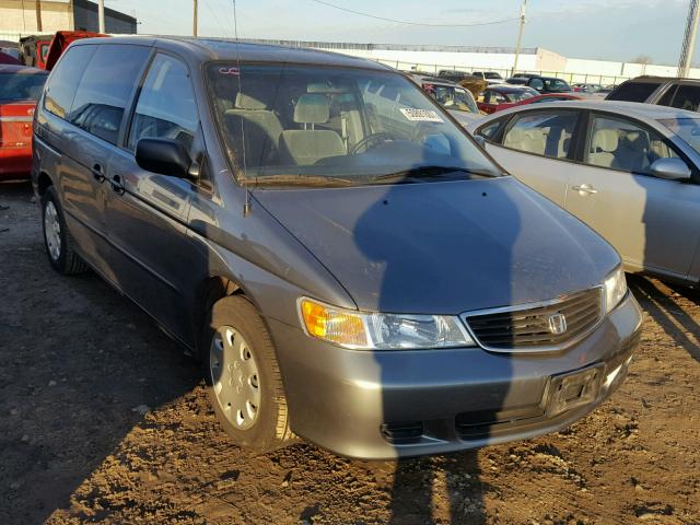 2HKRL1858YH604575 - 2000 HONDA ODYSSEY LX BLUE photo 1