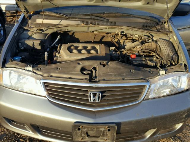 2HKRL1858YH604575 - 2000 HONDA ODYSSEY LX BLUE photo 7