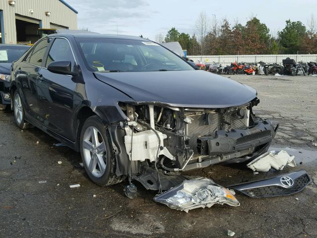 4T1BF1FK0EU797836 - 2014 TOYOTA CAMRY L GRAY photo 1