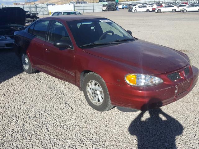1G2NF52E53M611704 - 2003 PONTIAC GRAND AM S RED photo 1