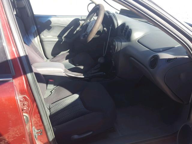1G2NF52E53M611704 - 2003 PONTIAC GRAND AM S RED photo 5