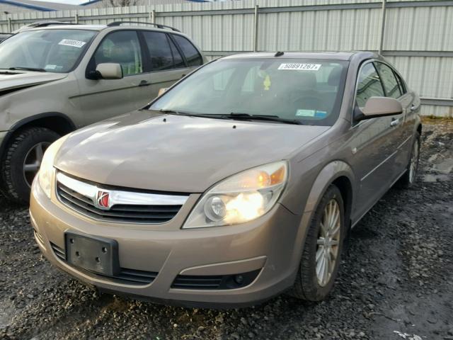 1G8ZV57757F186564 - 2007 SATURN AURA XR GOLD photo 2