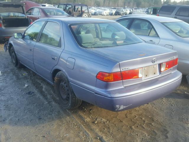 4T1BF22KXYU094311 - 2000 TOYOTA CAMRY LE BLUE photo 3