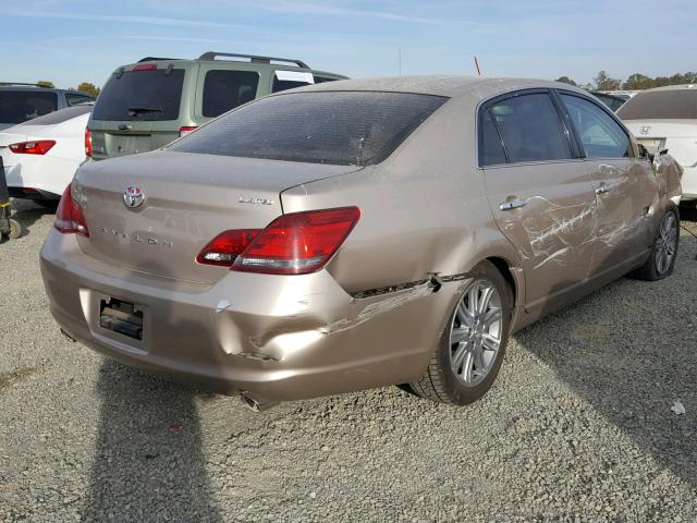 4T1BK36B68U270072 - 2008 TOYOTA AVALON GOLD photo 4