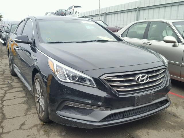 5NPE34AB0FH042345 - 2015 HYUNDAI SONATA SPO BLACK photo 1