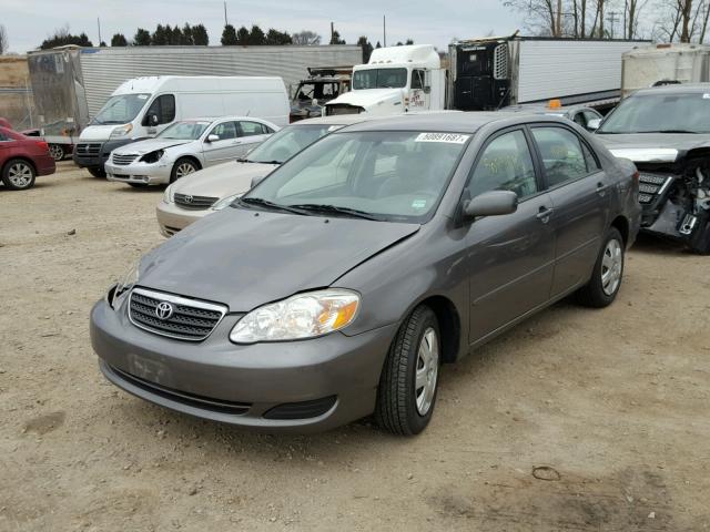 1NXBR32E68Z039247 - 2008 TOYOTA COROLLA CE GRAY photo 2