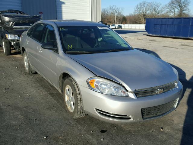 2G1WT58K269147156 - 2006 CHEVROLET IMPALA LT SILVER photo 1