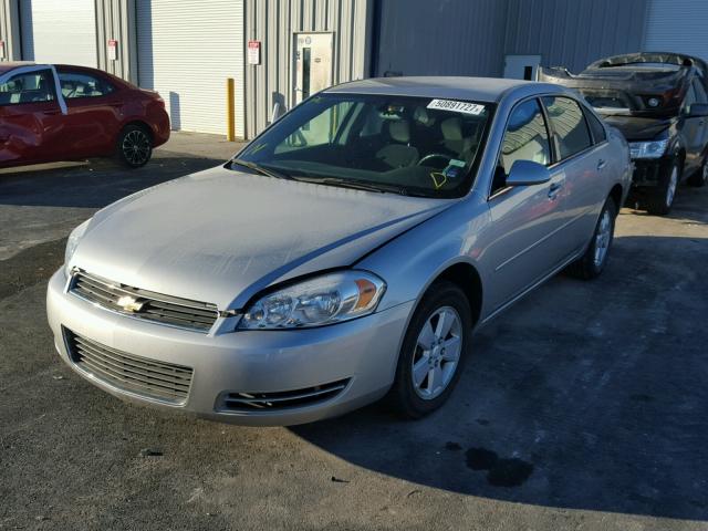 2G1WT58K269147156 - 2006 CHEVROLET IMPALA LT SILVER photo 2