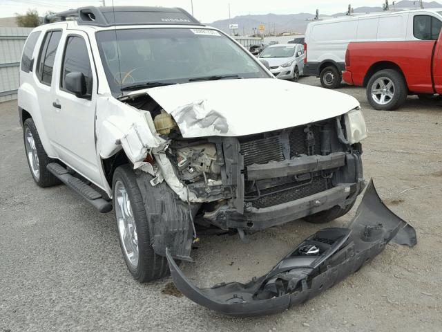 5N1AN08U87C539791 - 2007 NISSAN XTERRA OFF WHITE photo 1