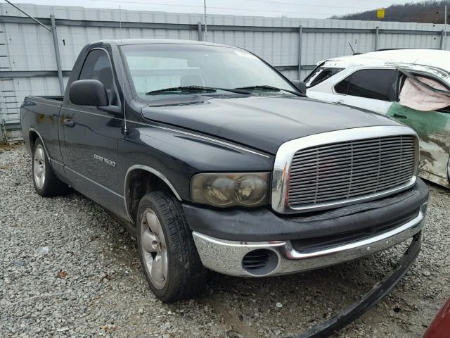 1D7HA16K54J296105 - 2004 DODGE RAM 1500 S BLACK photo 1