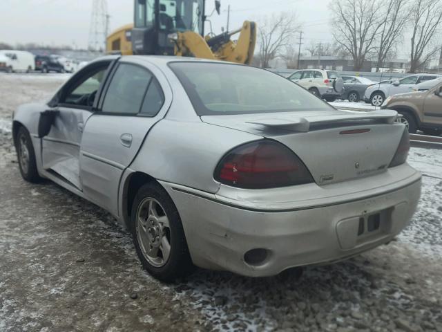 1G2NW52EX3M501554 - 2003 PONTIAC GRAND AM G SILVER photo 3