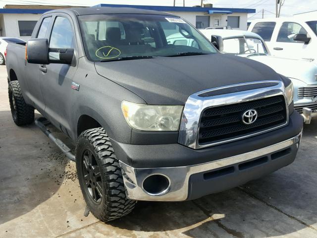 5TFRV541X7X006706 - 2007 TOYOTA TUNDRA DOU BLACK photo 1