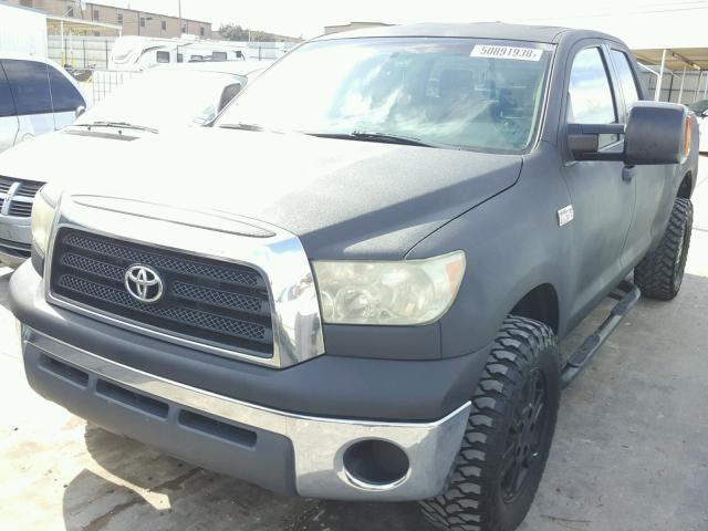 5TFRV541X7X006706 - 2007 TOYOTA TUNDRA DOU BLACK photo 2