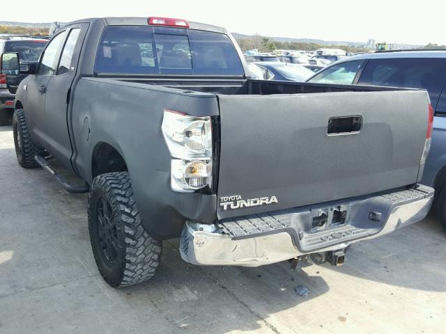 5TFRV541X7X006706 - 2007 TOYOTA TUNDRA DOU BLACK photo 3