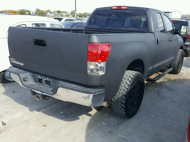 5TFRV541X7X006706 - 2007 TOYOTA TUNDRA DOU BLACK photo 4