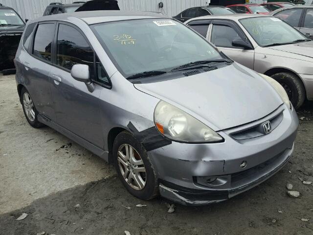 JHMGD37648S054964 - 2008 HONDA FIT SPORT GRAY photo 1