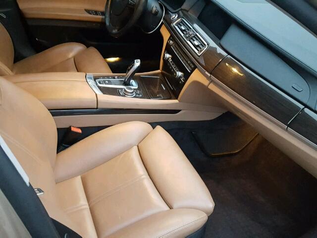 WBAKC8C50AC430761 - 2010 BMW 750 LI GOLD photo 5