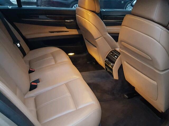 WBAKC8C50AC430761 - 2010 BMW 750 LI Ոսկեգույն լուսանկար 6