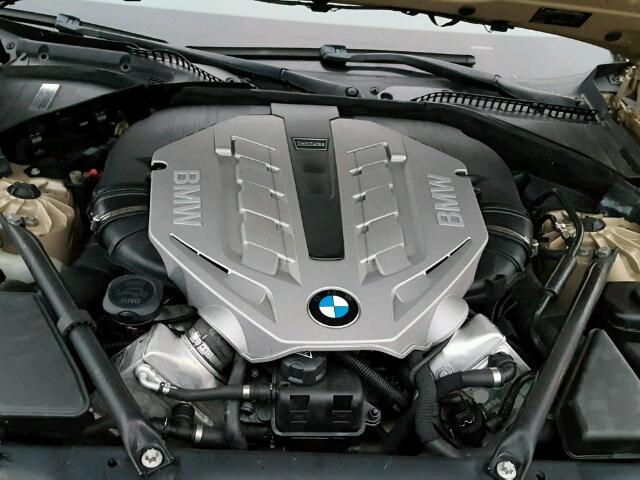WBAKC8C50AC430761 - 2010 BMW 750 LI Ոսկեգույն լուսանկար 7