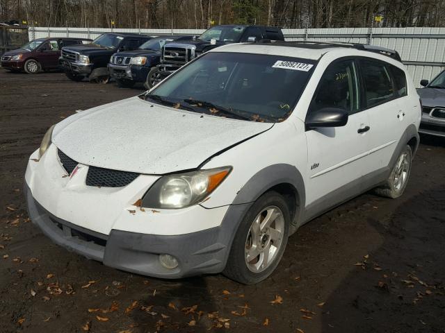 5Y2SL62883Z456110 - 2003 PONTIAC VIBE WHITE photo 2