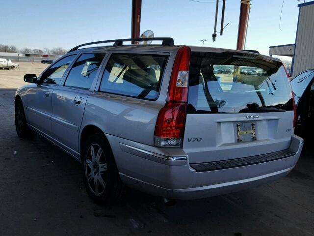 YV1SW592352519770 - 2005 VOLVO V70 FWD SILVER photo 3