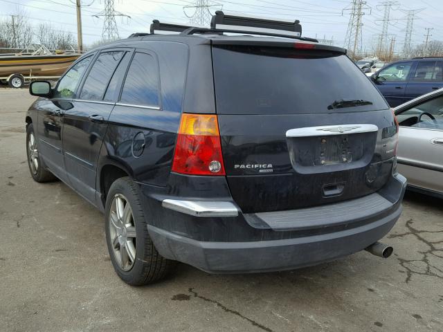 2A8GF68416R663818 - 2006 CHRYSLER PACIFICA T BLACK photo 3