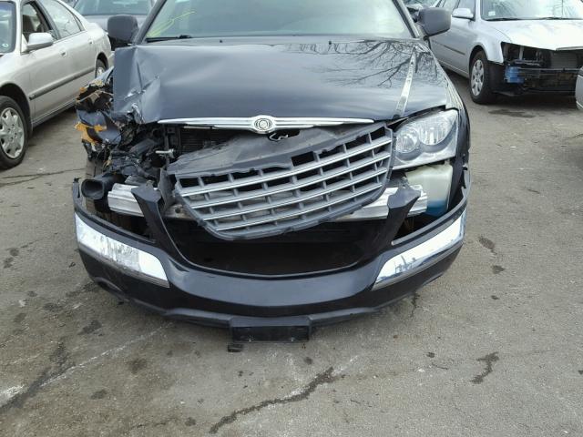 2A8GF68416R663818 - 2006 CHRYSLER PACIFICA T BLACK photo 9