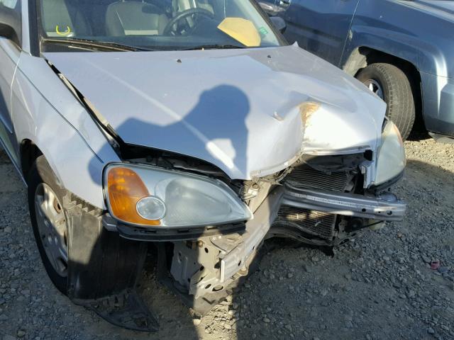 1HGES16652L059176 - 2002 HONDA CIVIC LX SILVER photo 9