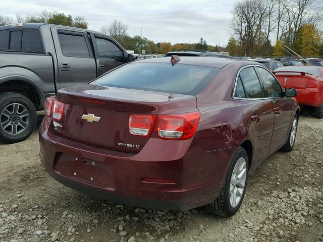 1G11C5SL7FF284970 - 2015 CHEVROLET MALIBU 1LT BURGUNDY photo 4
