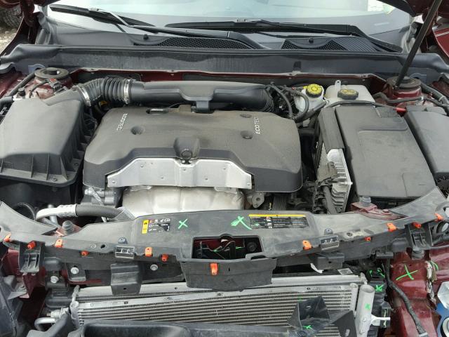 1G11C5SL7FF284970 - 2015 CHEVROLET MALIBU 1LT BURGUNDY photo 7