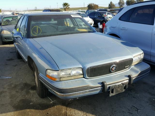 1G4HP53L6PH494437 - 1993 BUICK LESABRE CU BLUE photo 1