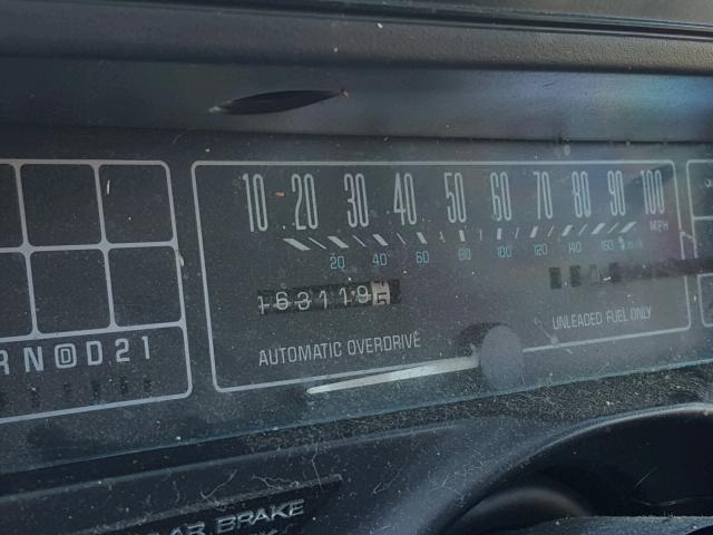 1G4HP53L6PH494437 - 1993 BUICK LESABRE CU BLUE photo 8