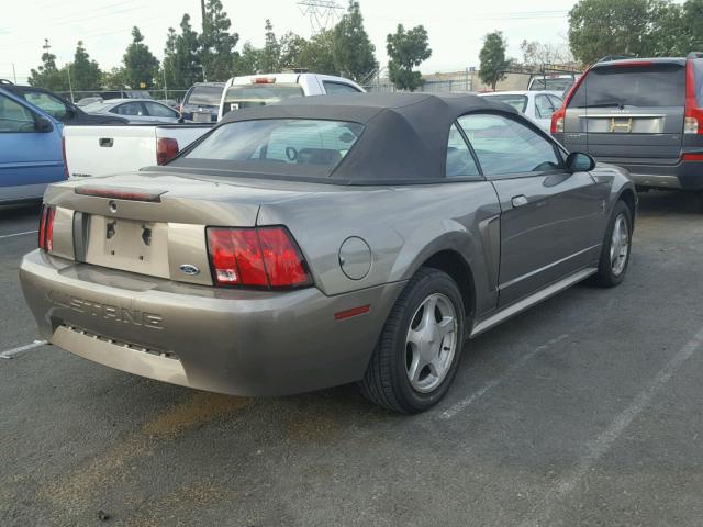 1FAFP44451F211371 - 2001 FORD MUSTANG GRAY photo 4