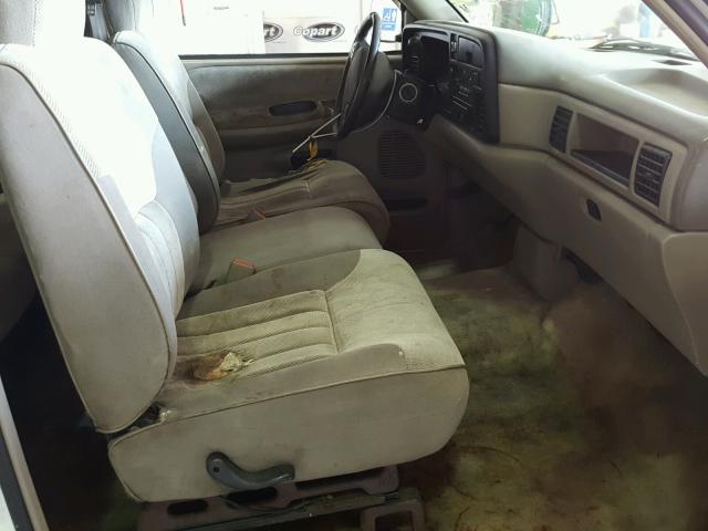 3B7HC13Z6TM109381 - 1996 DODGE RAM 1500 WHITE photo 5