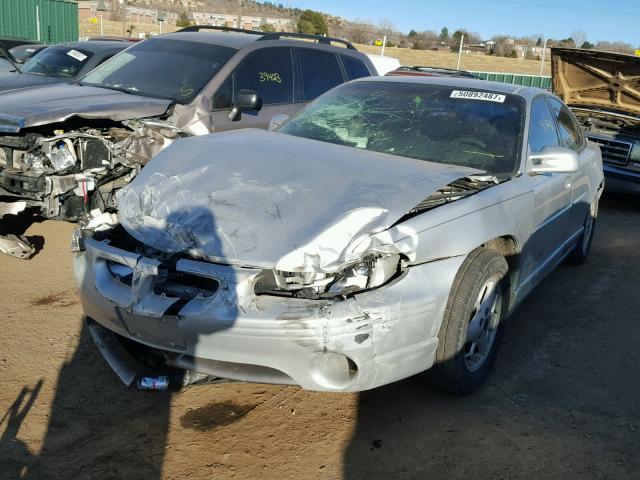 1G2WP52K81F115059 - 2001 PONTIAC GRAND PRIX GRAY photo 2
