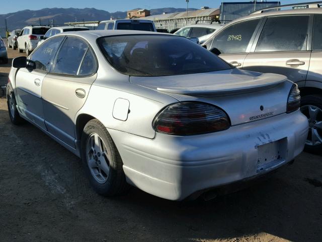 1G2WP52K81F115059 - 2001 PONTIAC GRAND PRIX GRAY photo 3