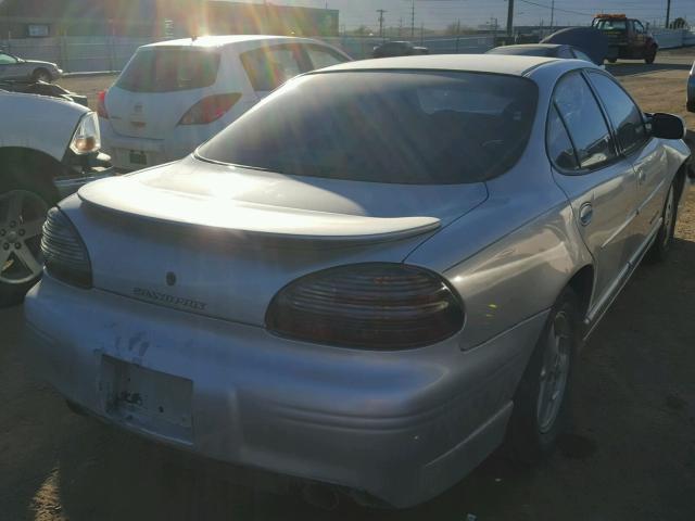 1G2WP52K81F115059 - 2001 PONTIAC GRAND PRIX GRAY photo 4