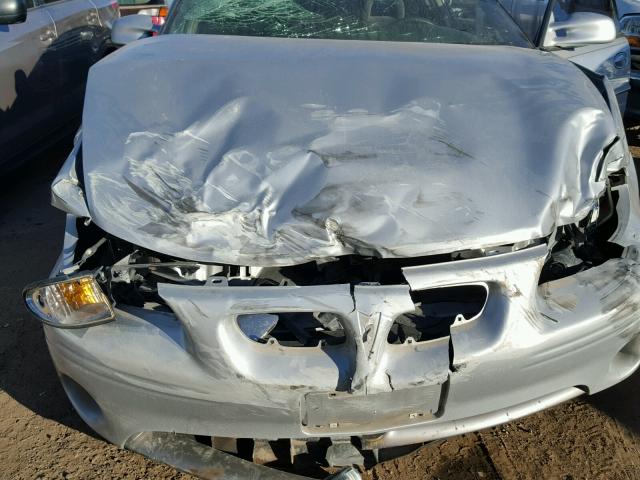 1G2WP52K81F115059 - 2001 PONTIAC GRAND PRIX GRAY photo 7