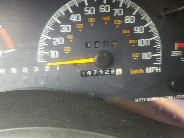 1G2WP52K81F115059 - 2001 PONTIAC GRAND PRIX GRAY photo 8