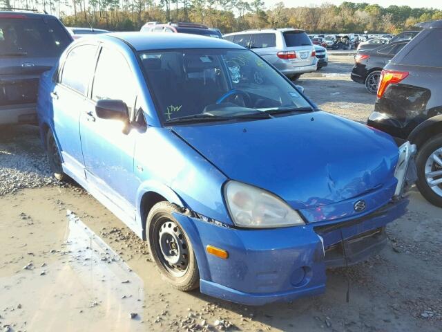 JS2RA41S235166996 - 2003 SUZUKI AERIO S BLUE photo 1