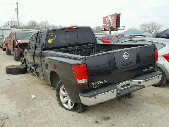 1N6BA0CA1CN313086 - 2012 NISSAN TITAN S BLACK photo 3