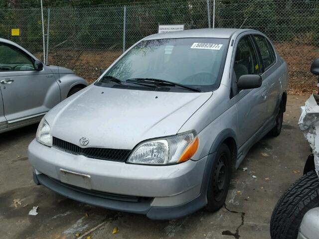 JTDBT123010157512 - 2001 TOYOTA ECHO SILVER photo 2