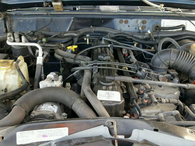 1J4FF48S3YL148217 - 2000 JEEP CHEROKEE S BLUE photo 7