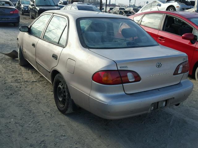 2T1BR12E7YC296715 - 2000 TOYOTA COROLLA VE GOLD photo 3