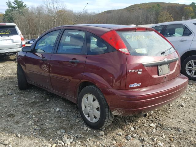 1FAHP37N07W194737 - 2007 FORD FOCUS ZX5 RED photo 3